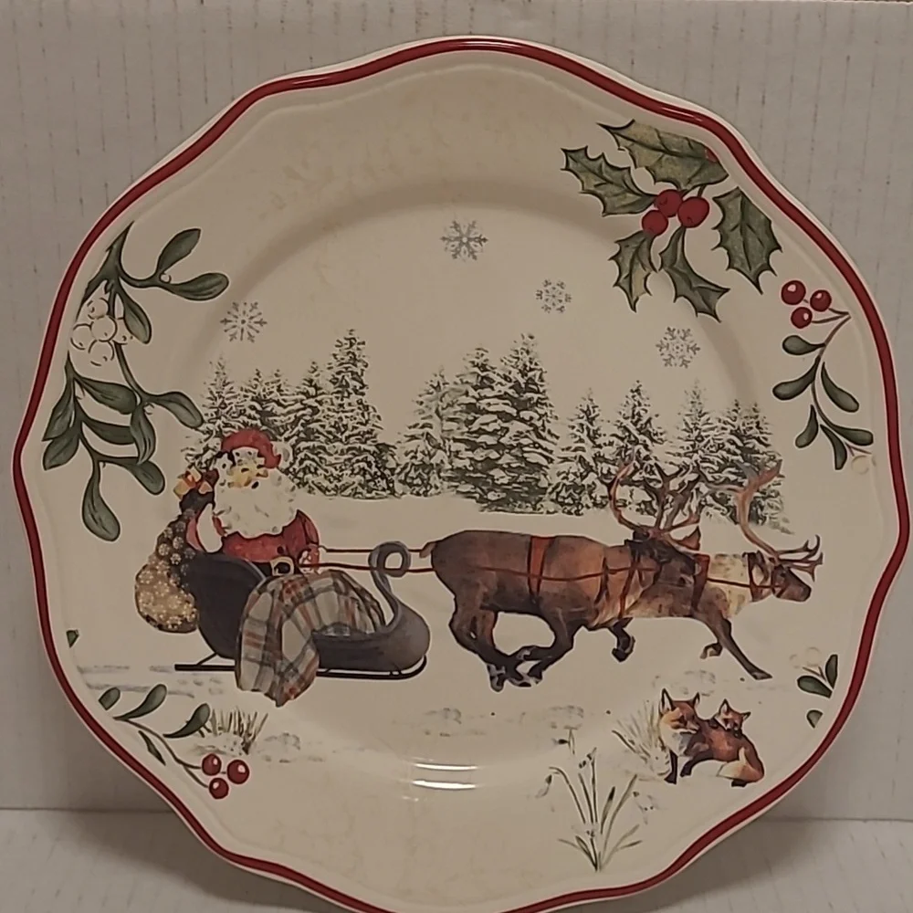Set of 4 Better Homes and Gardens Heritage Collection Plates - Picture 11 of 16